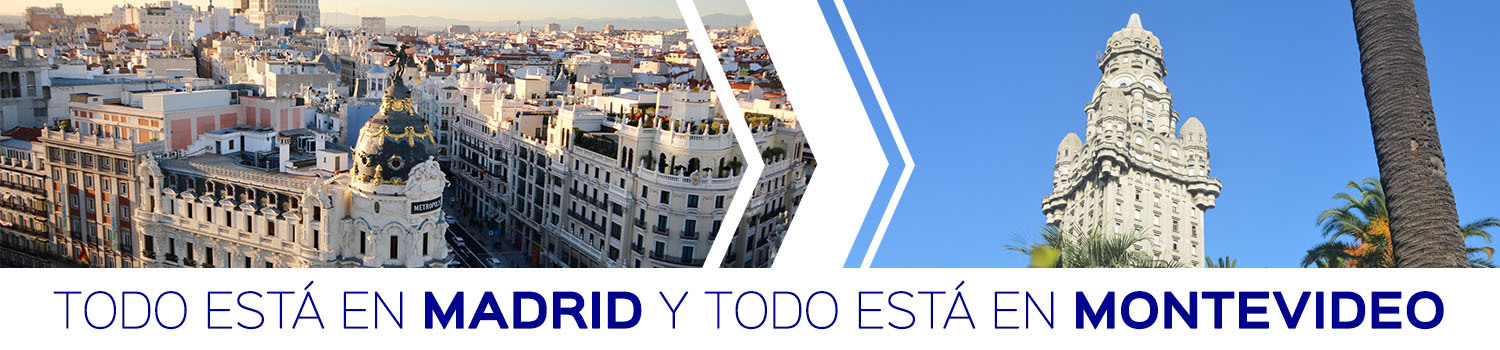 Imagem Programa de comércio e hotelaria de Madrid, Tudo está em Madrid, chega a Montevidéu